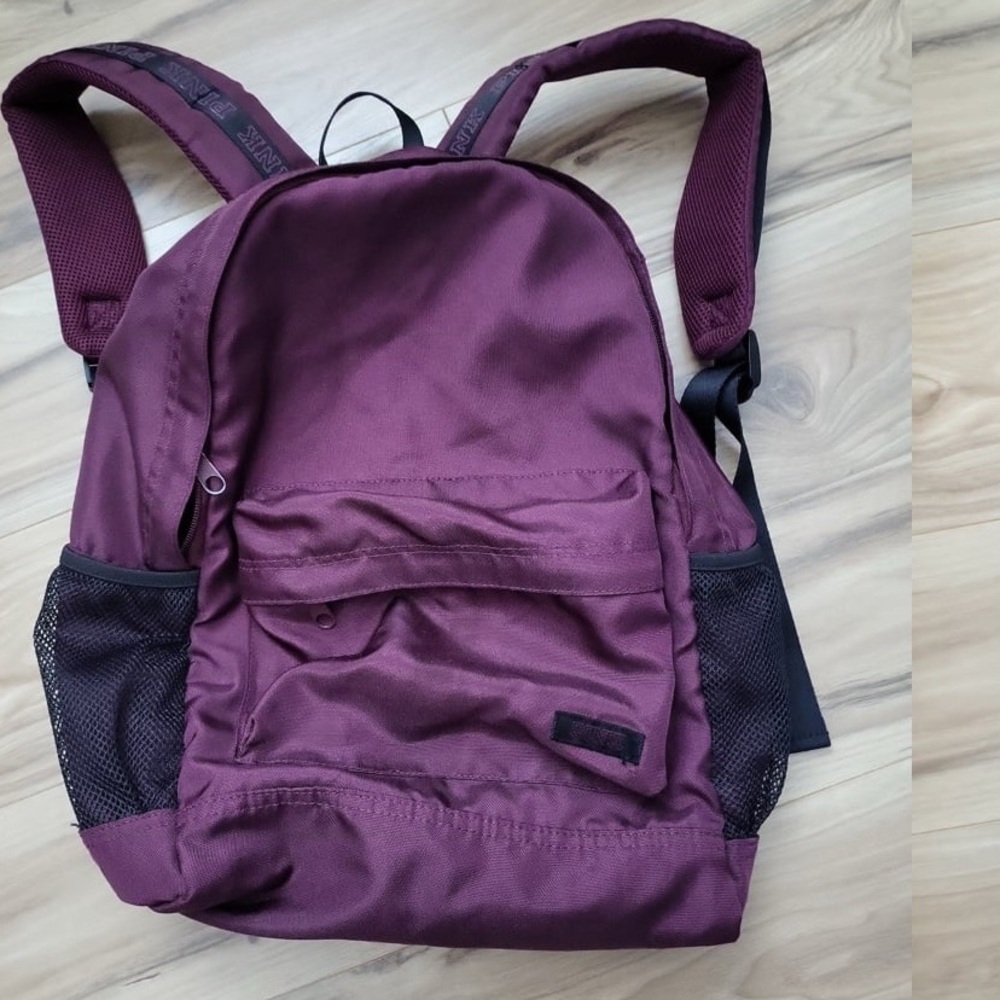 PINK Victoria's Secret Burgundy Backpack